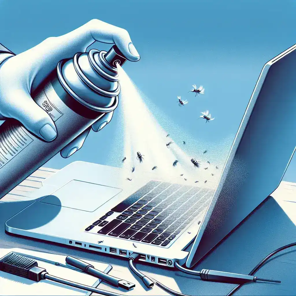 How to Use Compression Air to Clean Your Laptop Ports